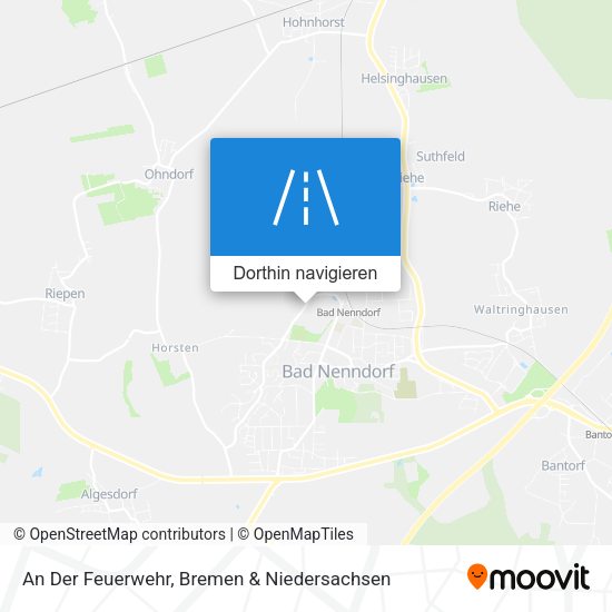 An Der Feuerwehr Karte