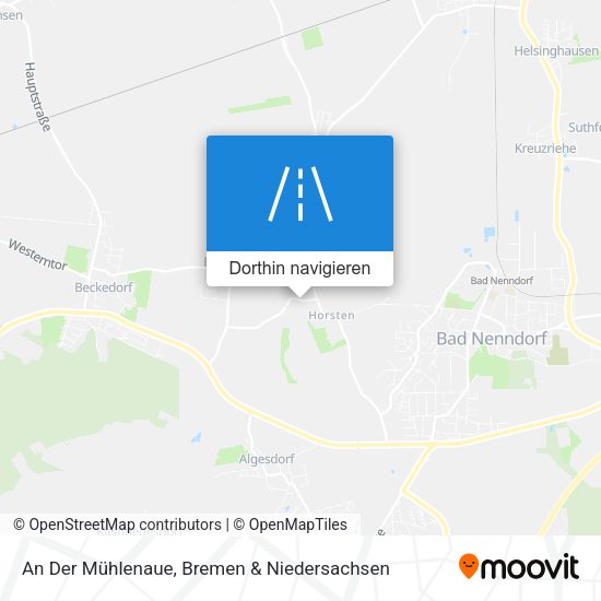 An Der Mühlenaue Karte