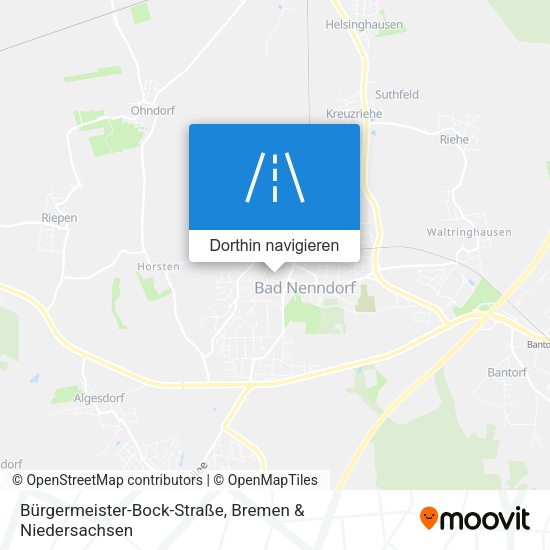 Bürgermeister-Bock-Straße Karte
