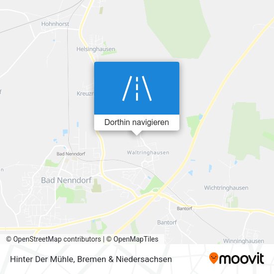 Hinter Der Mühle Karte