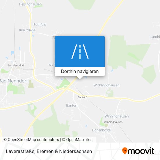 Laverastraße Karte
