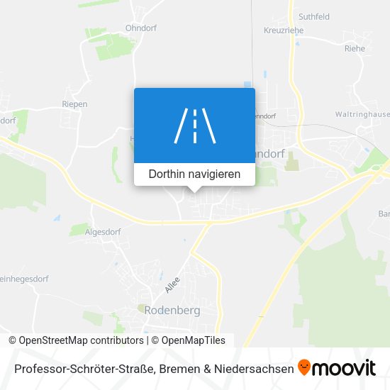 Professor-Schröter-Straße Karte