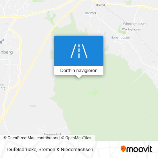 Teufelsbrücke Karte