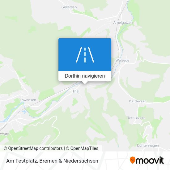 Am Festplatz Karte