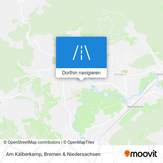 Am Kälberkamp Karte