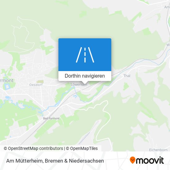 Am Mütterheim Karte