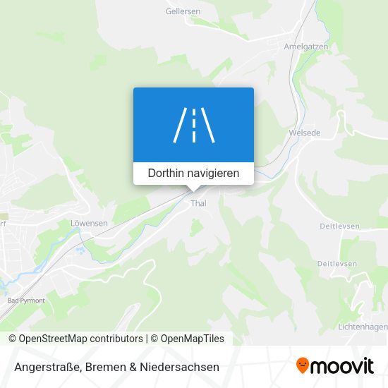 Angerstraße Karte