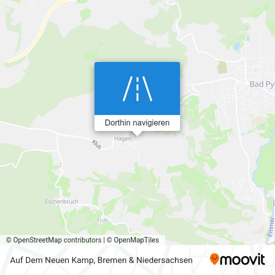 Auf Dem Neuen Kamp Karte