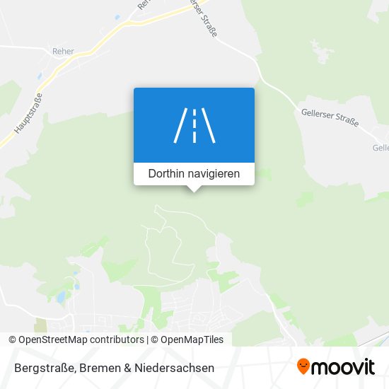 Bergstraße Karte