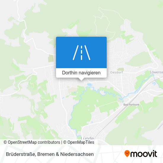 Brüderstraße Karte
