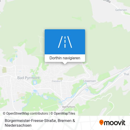 Bürgermeister-Freese-Straße Karte
