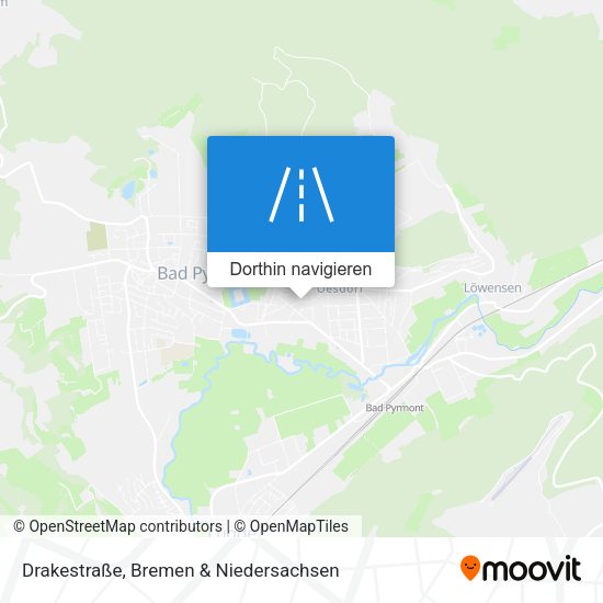 Drakestraße Karte