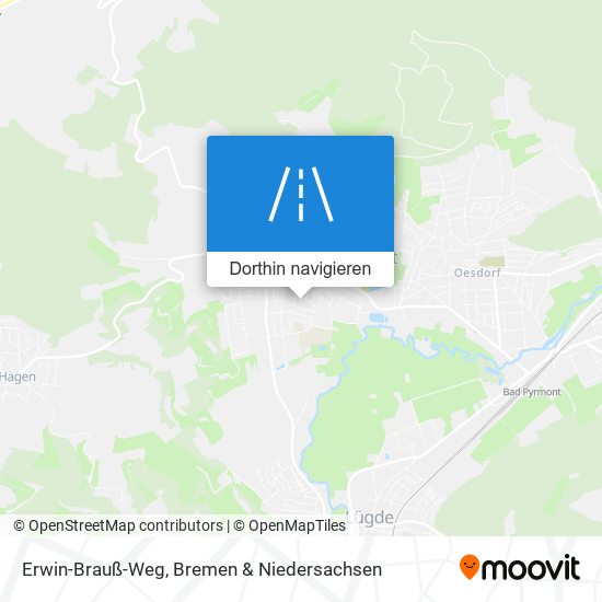 Erwin-Brauß-Weg Karte