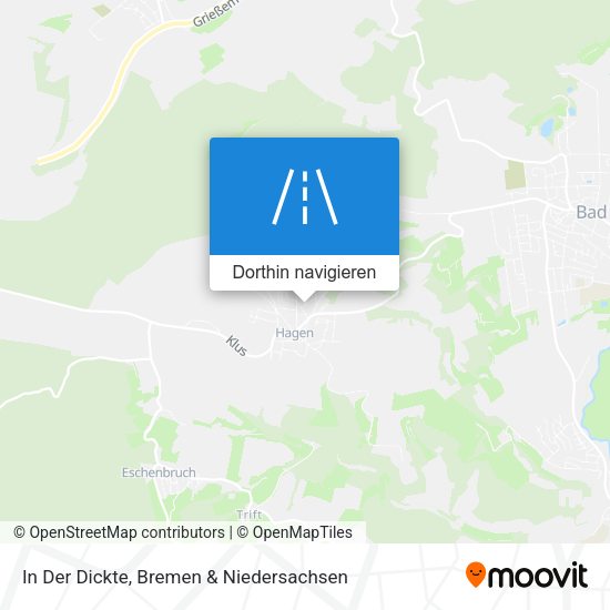 In Der Dickte Karte