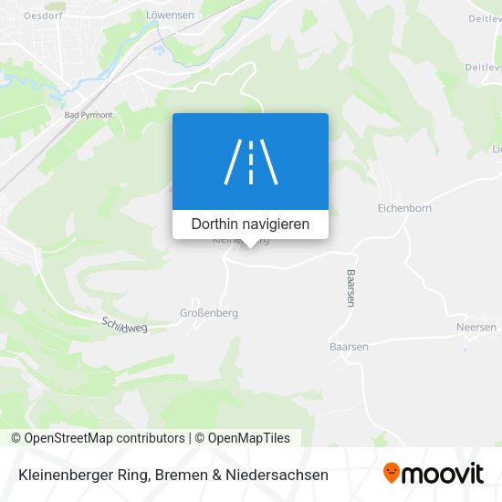 Kleinenberger Ring Karte