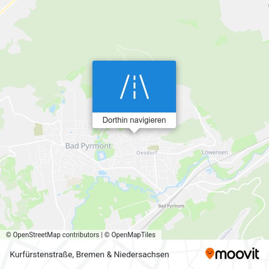 Kurfürstenstraße Karte
