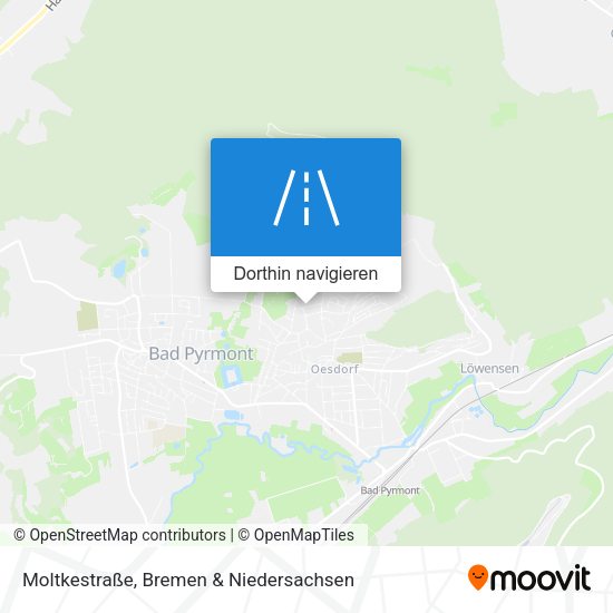 Moltkestraße Karte