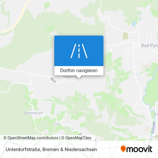 Unterdorfstraße Karte