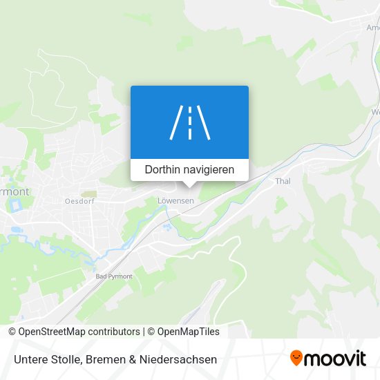 Untere Stolle Karte