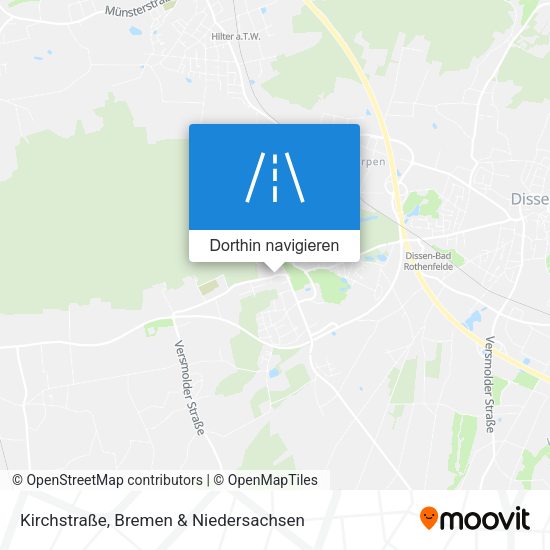 Kirchstraße Karte
