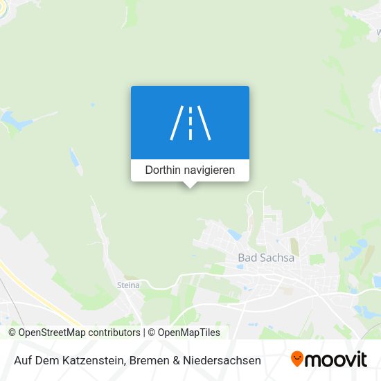 Auf Dem Katzenstein Karte