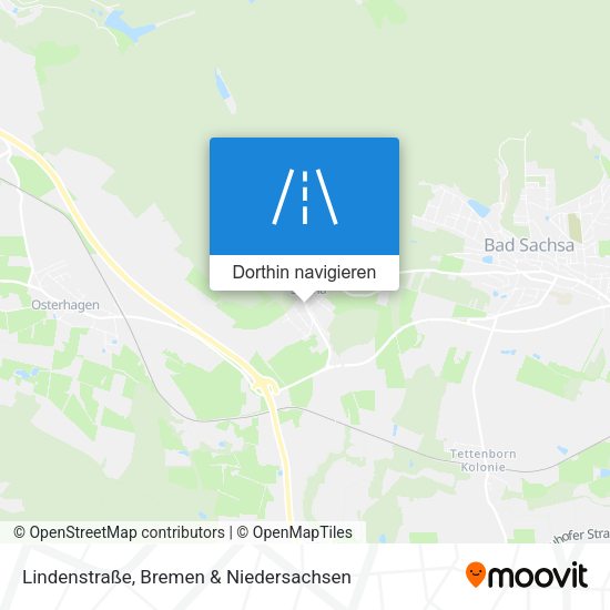 Lindenstraße Karte