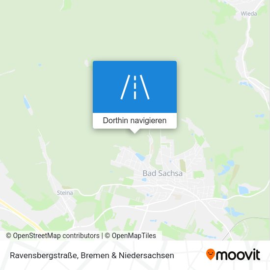 Ravensbergstraße Karte