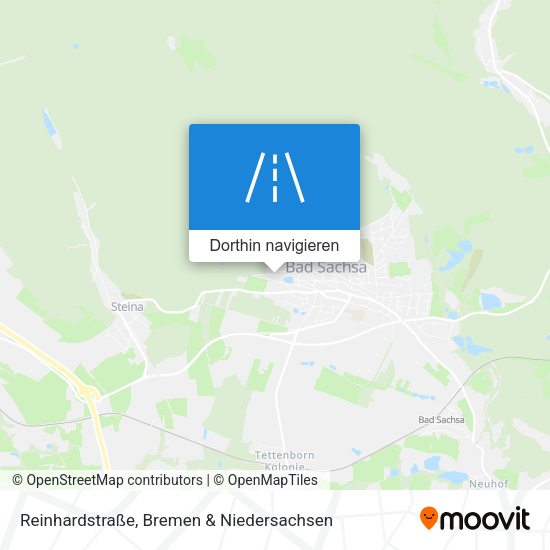 Reinhardstraße Karte