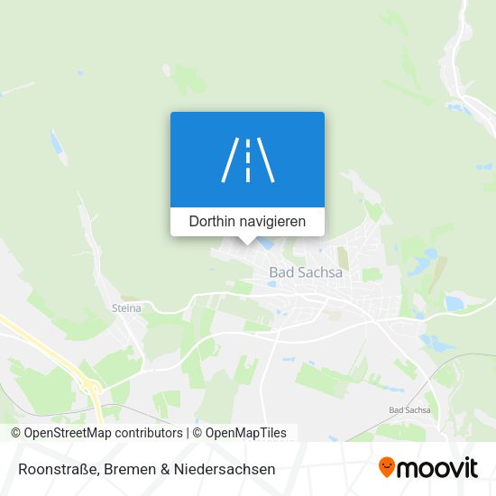 Roonstraße Karte