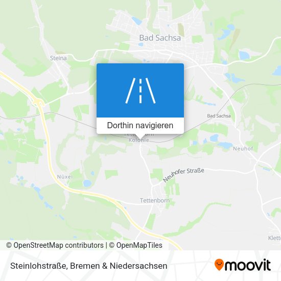 Steinlohstraße Karte