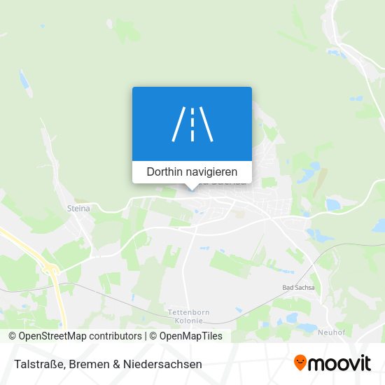 Talstraße Karte