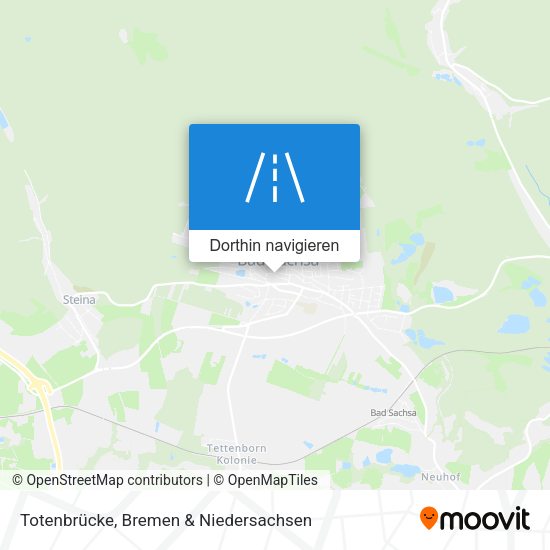 Totenbrücke Karte