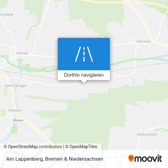 Am Lappenberg Karte