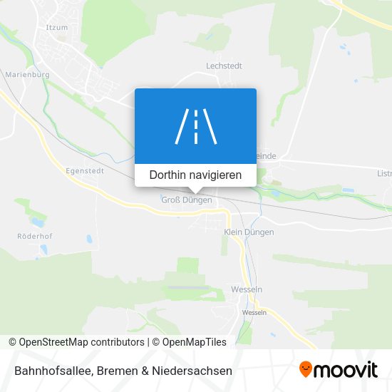 Bahnhofsallee Karte