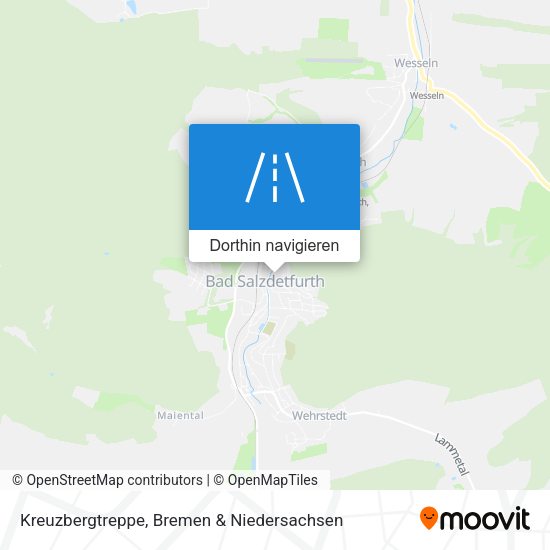 Kreuzbergtreppe Karte