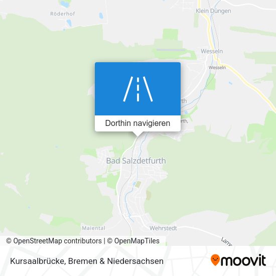 Kursaalbrücke Karte