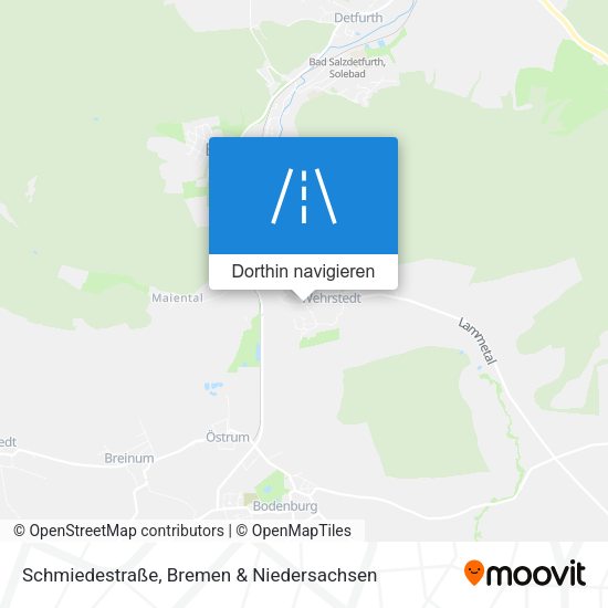 Schmiedestraße Karte