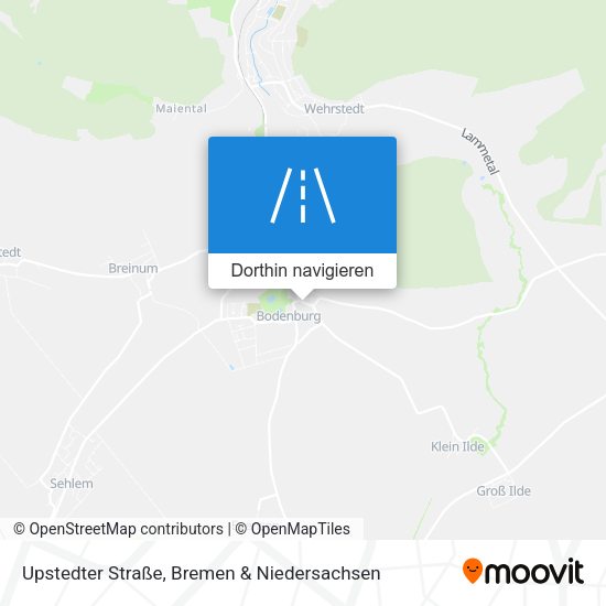 Upstedter Straße Karte