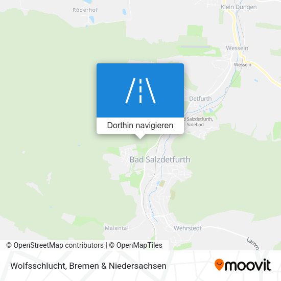 Wolfsschlucht Karte