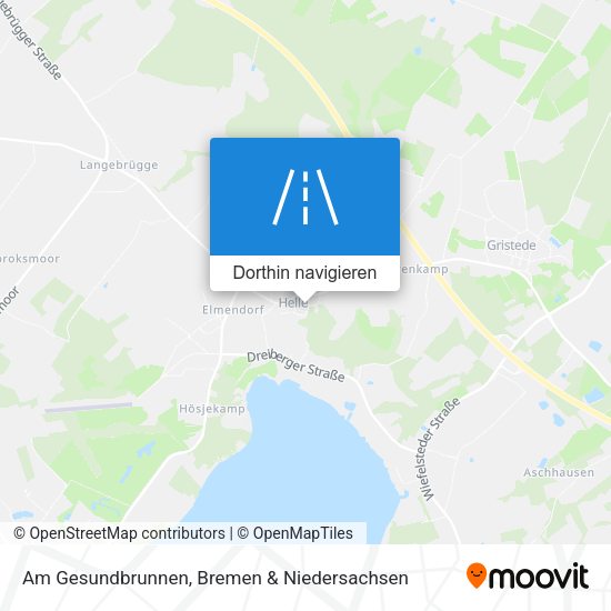 Am Gesundbrunnen Karte