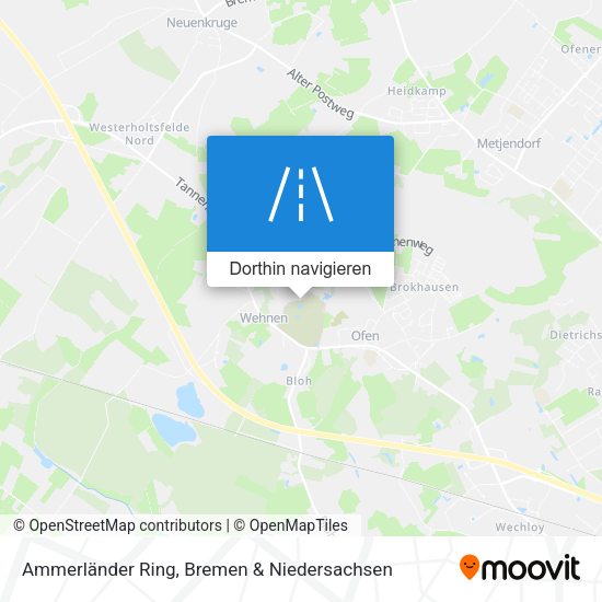 Ammerländer Ring Karte
