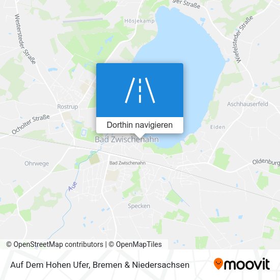 Auf Dem Hohen Ufer Karte
