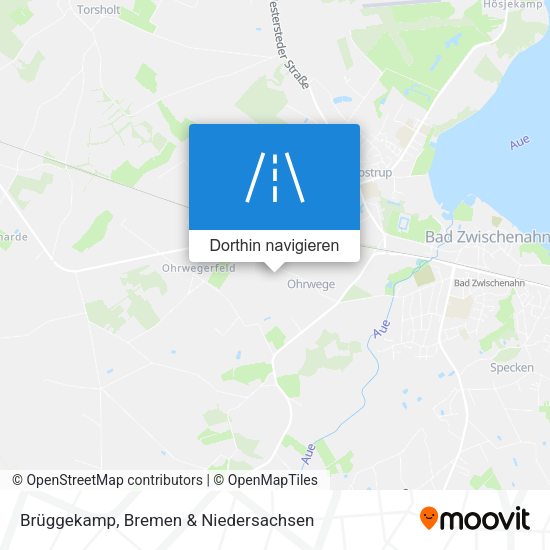 Brüggekamp Karte