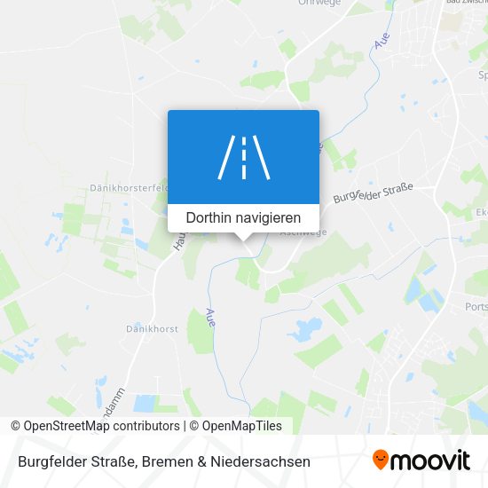 Burgfelder Straße Karte