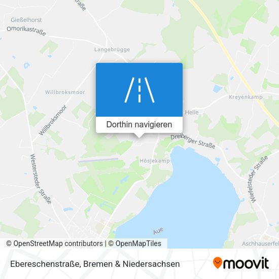 Ebereschenstraße Karte