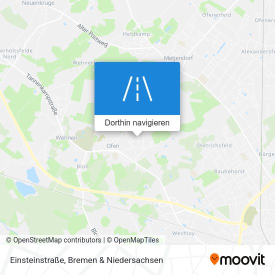 Einsteinstraße Karte