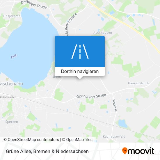 Grüne Allee Karte