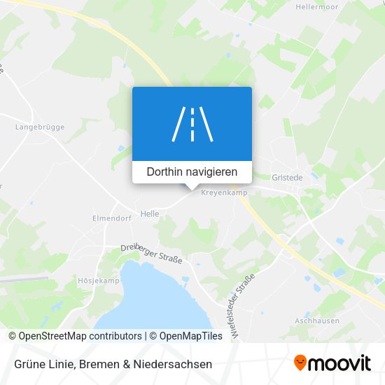 Grüne Linie Karte