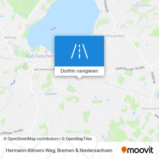 Hermann-Allmers-Weg Karte
