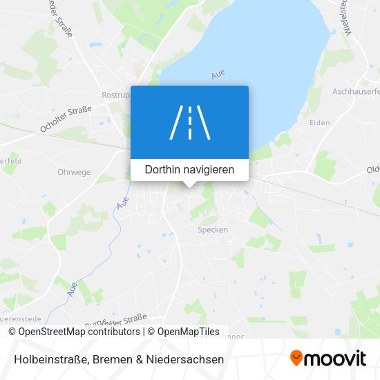 Holbeinstraße Karte